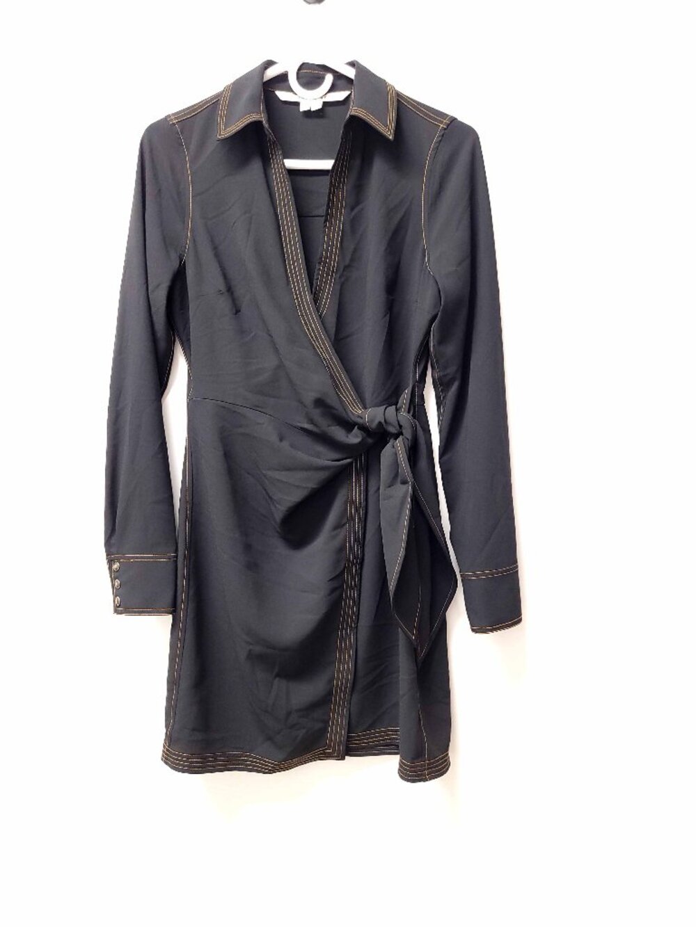 Veronica Beard Lavella Dress Size 4 Black